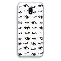 Eye pattern #2: Samsung Galaxy J3 (2017) Transparant Hoesje Eye pattern #2: Samsung Galaxy J3 (2017) Transparant Hoesje