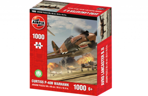 Curtiss P-40B Warhawk Puzzel 1000 Stukjes