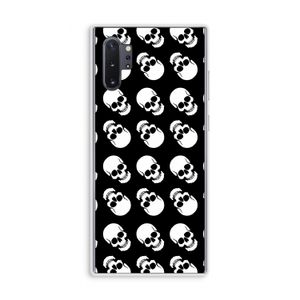 Musketon Skulls: Samsung Galaxy Note 10 Plus Transparant Hoesje