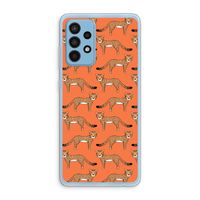Cheetah: Samsung Galaxy A52 Transparant Hoesje