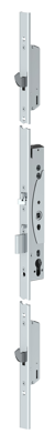 ABLOY EL066 Veiligheidspaniekmeerpuntssluiting | zelfvergrendelend | SKG*** | DM45mm | PC92mm | voorplaat RVS 24x2000mm U-vormig - 10041641