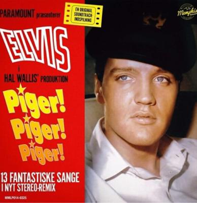 Elvis Presley - Piger! Piger! Piger! (Geel Splatter Vinyl) LP SLECHTS 100 STUKS WERELDWIJD