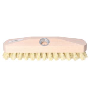 Schrobber - zachte borstel - 23 cm - hout - schrobborstel - schoonmaakborstel