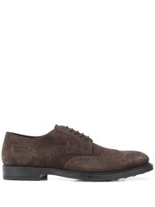 Tod's richelieus texturées - Marron