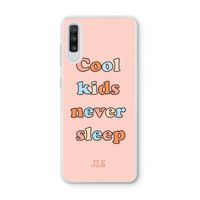 Cool Kids Never Sleep: Samsung Galaxy A70 Transparant Hoesje Cool Kids Never Sleep: Samsung Galaxy A70 Transparant Hoesje