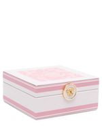 Versace boîte à bijoux à imprimé Barocco (15 cm x 15 cm) - Rose