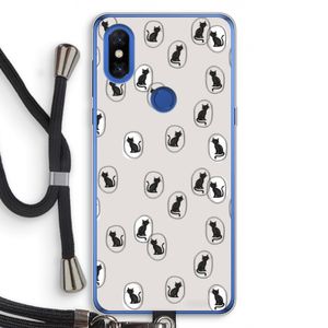 Miauw: Xiaomi Mi Mix 3 Transparant Hoesje met koord