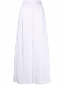 ASPESI pantalon ample évasé - Blanc