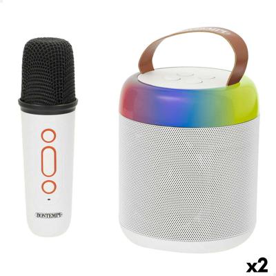 Luidspreker met Karaokemicrofoon Bontempi
