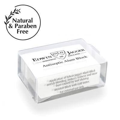 Edwin Jagger Soaps & Creams Pre & Post Shave Antiseptic Alum Block Aluin 54gr