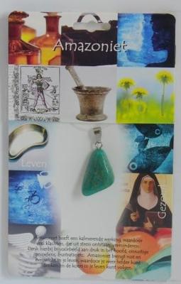 Steengoed Hanger gezondheidssteen amazoniet 1 Stuks Steengoed Hanger gezondheidssteen amazoniet 1 Stuks