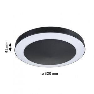 Paulmann Circula 94525 LED-buitenlamp (plafond) 14 W Antraciet