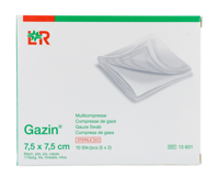 Lohmann & Rauscher Gazin Gaaskompres 7,5x7,5cm