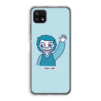 Zwaai: Samsung Galaxy A22 5G Transparant Hoesje