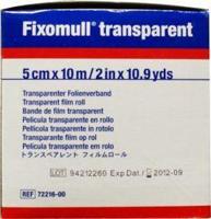 Fixomull Transparent 10m x 5cm 7221600 Fixomull Transparent 10m x 5cm 7221600