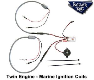 Killer RC "Super Bee" Kill Switch combo for TWIN Engines