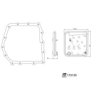 Filterset transmissieolie 173135