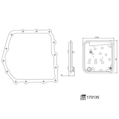 Filterset transmissieolie 173135