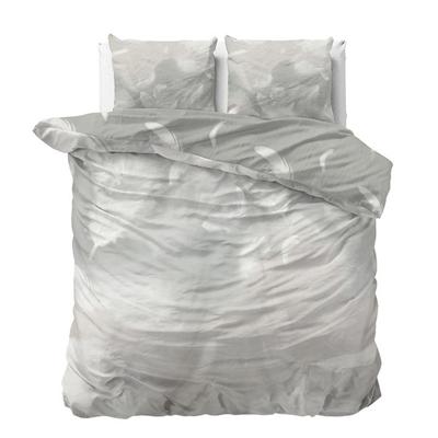 Dekbedovertrek Katoen Satijn Ines Cream 240x200 Cm Manilla - Dekbed-Discounter.nl