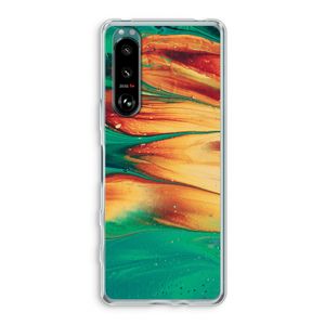 Green Inferno: Sony Xperia 5 III Transparant Hoesje