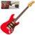 Vintage VIP-V60RD Coaster Series Gloss Red Guitar Pack elektrische gitaar set met versterker