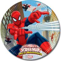 Marvel Spider-Man borden, 8 stuks Marvel Spider-Man borden, 8 stuks