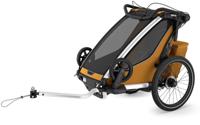THULE fiets-kinderkar "chariot sport 2 single". bicycle trailer chariot sport 2 gold