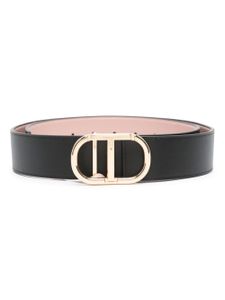 TWINSET ceinture réversible à boucle logo - Noir