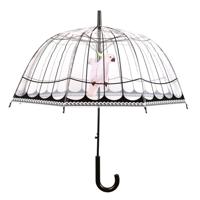 Esschert Design Paraplu vogelkooi - transparant - D80 cm - volwassenen