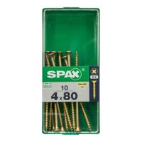 Schroefdoos SPAX 4081020400802 Houten schroef Platte kop (4 x 80 mm) (4,0 x 80 mm)