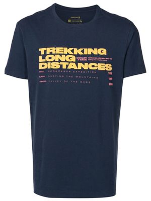 Osklen t-shirt à encolure ronde - Bleu