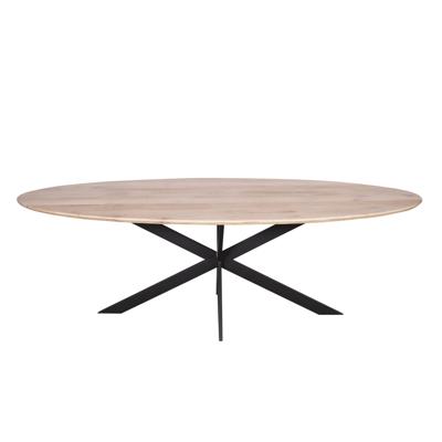 Eettafel Eiken Ferris | Ovaal 210 cm | Naturel