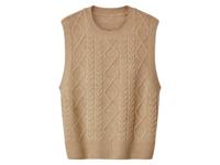 esmara Gebreid dames vest (Beige, L (44/46)) esmara Gebreid dames vest (Beige, L (44/46))