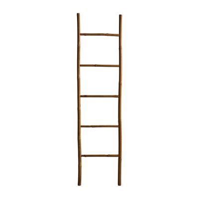 Decoratieve ladder gemaakt van bamboe. 45x170cm.