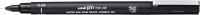 Uni Pin fineliner, ronde punt, 0,03 mm, zwart