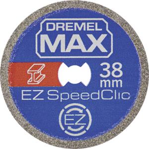 Dremel SC456 MAX 2615S456DM Doorslijpschijf recht 38.1 mm 1 stuk(s) Metaal