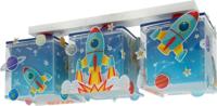 Dalber PlafondlampjeRocket blauw met wit - 63353