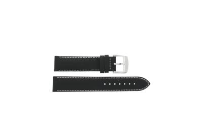 Horlogeband Tissot T0954171603700 / T600035370 Leder Zwart 19mm