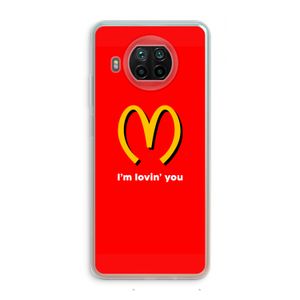 I'm lovin' you: Xiaomi Mi 10T Lite 5G Transparant Hoesje