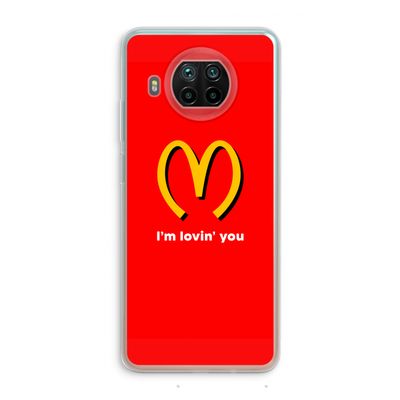 I'm lovin' you: Xiaomi Mi 10T Lite 5G Transparant Hoesje