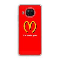 I'm lovin' you: Xiaomi Mi 10T Lite 5G Transparant Hoesje