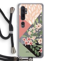 Sweet heaven geometrics: Xiaomi Mi Note 10 Transparant Hoesje met koord