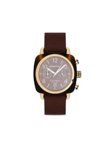 Briston Watches montre Clubmaster Classic 40 mm - Marron