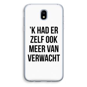 Meer verwacht: Samsung Galaxy J5 (2017) Transparant Hoesje