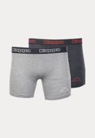 Kappa - Heren Boxershorts - 2 Pack - Grijs & Antraciet