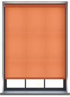 Elektrisch Rolgordijn - Unicolour oranje