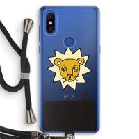 Kleine leeuw: Xiaomi Mi Mix 3 Transparant Hoesje met koord Kleine leeuw: Xiaomi Mi Mix 3 Transparant Hoesje met koord