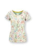 Pip Studio Tilly Top Korte Mouw Querida Wit XS