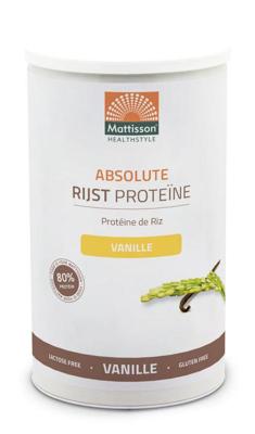Mattisson Absolute rijst proteine vanille vegan 80%