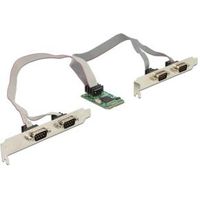 Delock 95243 Mini PCIe-kaart > 4 x seriële RS-232